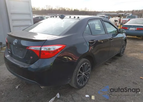 2015 Toyota Corolla S Plus z USA, uszkodzony, nr VIN 2T1BURHE0FC381879